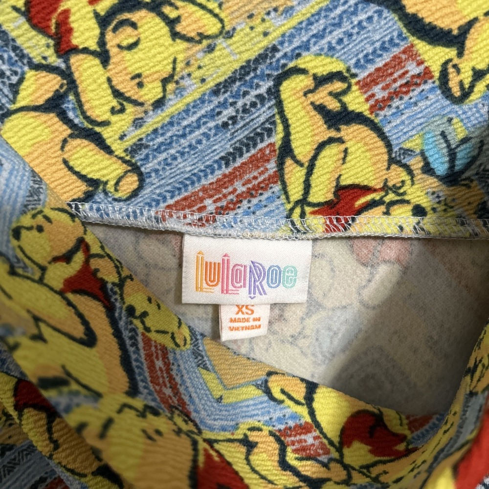 BRAND NEW NWT Winnie the Pooh LulaRoe‎ Cassie Pencil Skirt Sz XS Stretchy - Picture 6 of 6